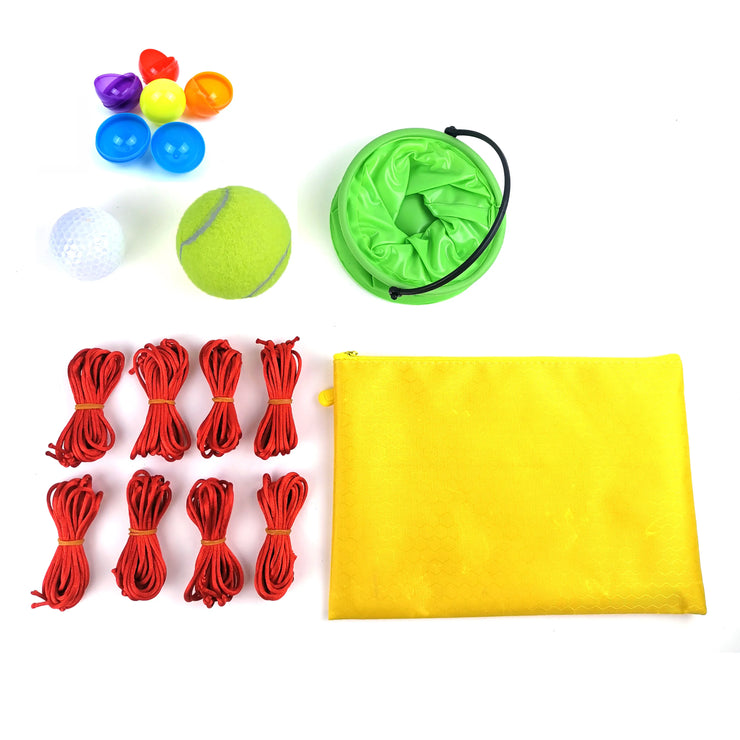 Teamwork Game Pull Rope Track Catch the Ball Team Building Game Parent-child Interaction Multiplayer