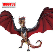 Giant Dragon Building Set – 1889pcs Creative MOC Fantasy Bricks Model