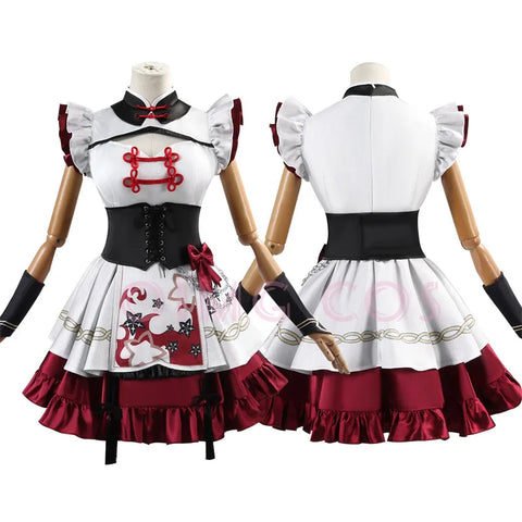 Wuthering Waves Westlake Camellya Cosplay Costume Adult Carnival Uniform  Anime Halloween Party Costumes Masquerade Women Game