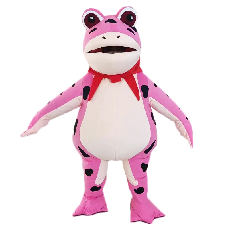 Inflatable Frog Mascot Costume – Adult Cartoon Cosplay Suit for Events, Performances & Parties