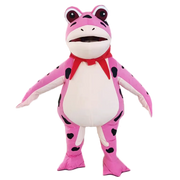 Inflatable Frog Mascot Costume – Adult Cartoon Cosplay Suit for Events, Performances & Parties