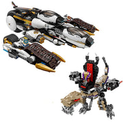 1135pcs Ultra Stealth Raider Building Blocks Bricks with Figrues Ninjasn Serise 70595 Model Toys for Children Birthday Gifts