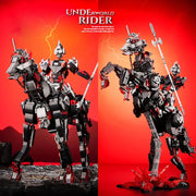 1178pcs Hell Death Knight War-horse Model Building Blocks Kits DIY Undead Skull Knight Bricks Toys For Kids Gifts
