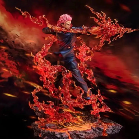 Jujutsu Kaisen Ryomen Sukuna Itadori Yuji Anime Figure Model Toy King Of The Curse Returns To The Extreme Battle Gift Collection