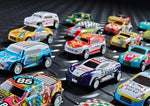 30PCS 50PCS Mini Alloy Car Model Set with Storage Box Diecast Cars Toys for Boys Sliding Inertia Vehicle Children Toy Kit Gifts