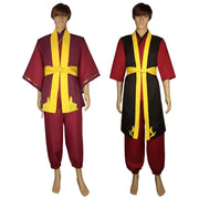 Zuko Prince Cosplay Costume – Avatar: The Last Airbender Vest and Pants Outfit for Adult Men’s Halloween or Role Play Events
