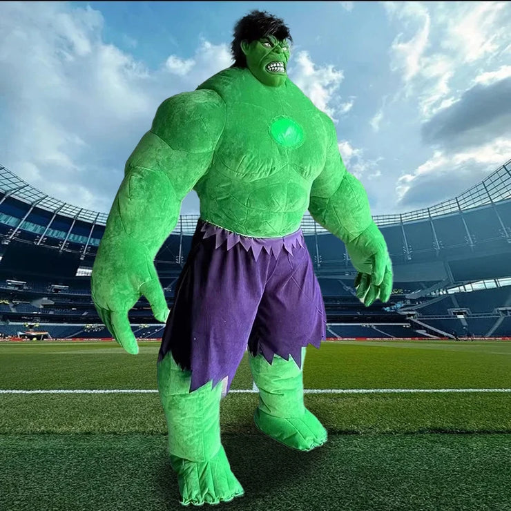 Marvel Avengers Inflatable Hulk Mascot Costume – Giant Green Character Cosplay for Parties, Events, and Ceremonies