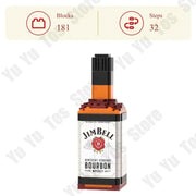 Wine Bottle Building Bricks Blocks Set 258 Pcs
