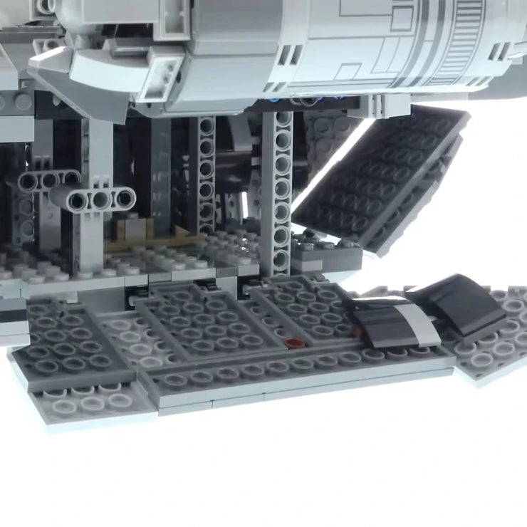 Mandalorian MOC 75331Razor Chest Starship Blade Wings 6187PCS building Block
