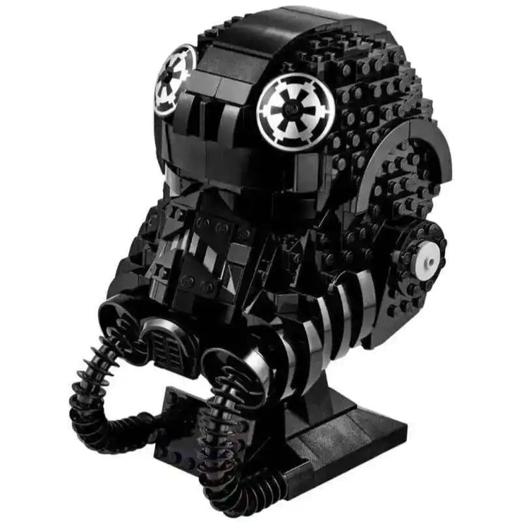 Star Wars Model Figure Stormtrooper Vader Tie Fighter Pilot Helmet Series  Building Blocks Brick Set