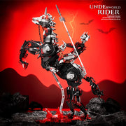1178pcs Hell Death Knight War-horse Model Building Blocks Kits DIY Undead Skull Knight Bricks Toys For Kids Gifts