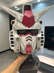 Vol.1 RX-78-02 Cyberpunk Mech Robot Helmet – 1:1 Scale Cosplay Mask with Light Touch Control