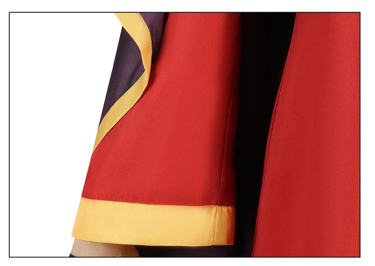 Megumin Cosplay Costume – Anime Sorceress Dress with Wig for Women, Perfect for Halloween and Cosplay Events