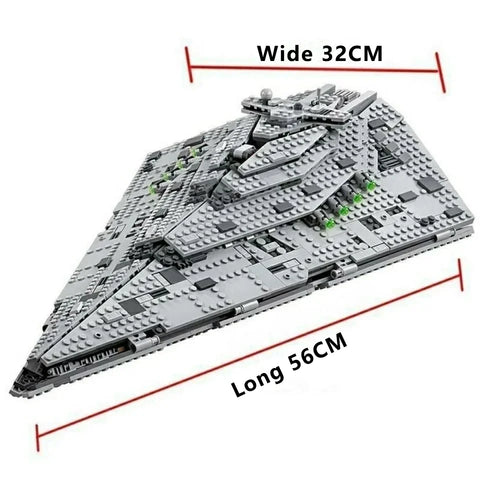 New Millennium Spaceship 1381 pieces – Force Awakens Star Destroyer Building Block Model Kit