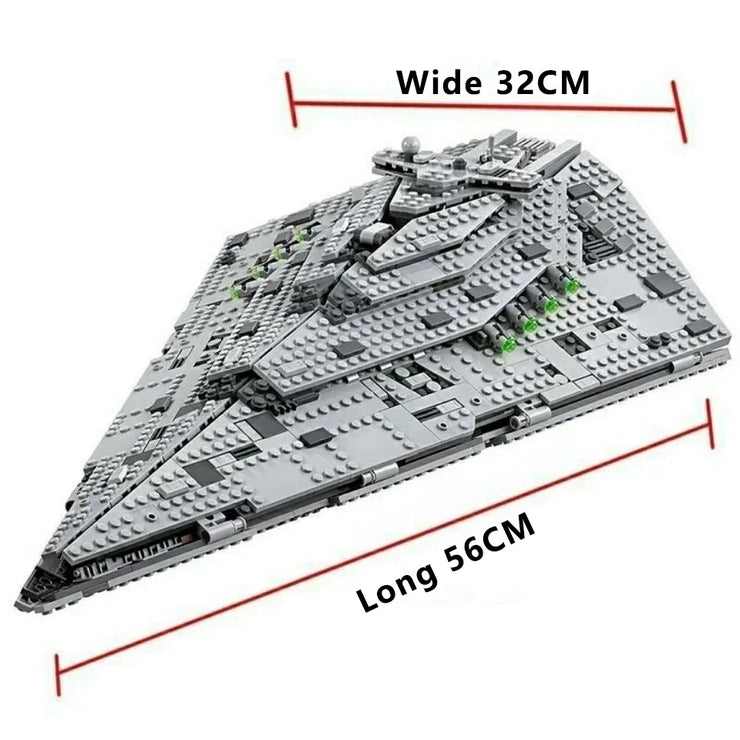 New Millennium Spaceship 1381 pieces – Force Awakens Star Destroyer Building Block Model Kit
