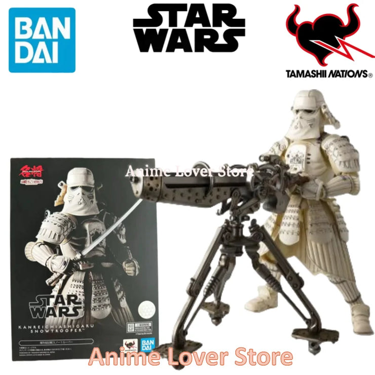 Bandai Original Star Wars Movie Realization Anime Action Figures – Darth Vader, Boba Fett, Kylo Ren & The Mandalorian