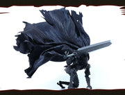 JLDZ Toy Berserk Legendary Black Swordsman Guts Action Figure Collectible