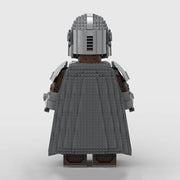 MOC The Mandalorian Mega Figure Model Star Wars Children Building Bricks 2174 Pcs