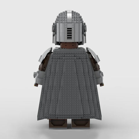 MOC The Mandalorian Mega Figure Model Star Wars Children Building Bricks 2174 Pcs