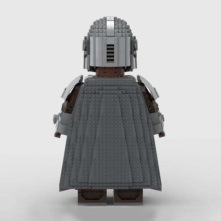 MOC The Mandalorian Mega Figure Model Star Wars Children Building Bricks 2174 Pcs