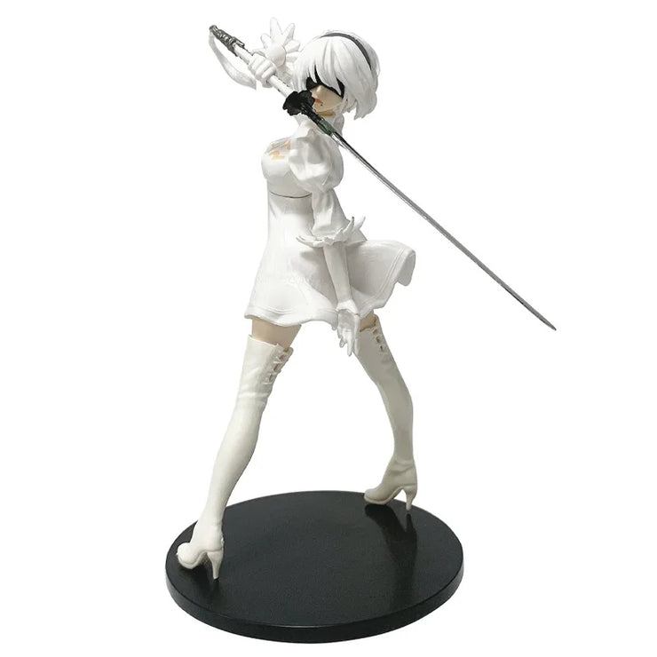 NieR: Automata YoRHa Type A2, 2B & 9S PVC Figure Set – Anime Collectible Statues