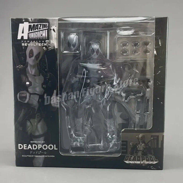 Amazing Yamaguchi Revoltech Agent Venom Action Figure – Superhero Eugene Thompson Model Toy, Perfect Gift Collection