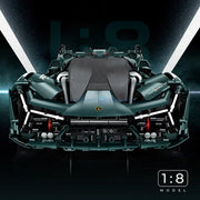 MOC 10611 Super Car Model Building Blocks Modified Vehicle 3466 Pcs
