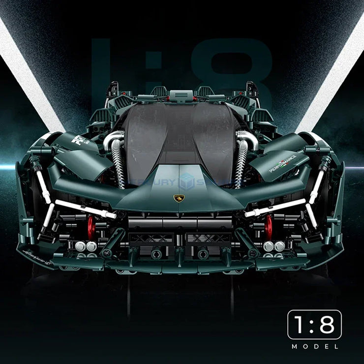 MOC 10611 Super Car Model Building Blocks Modified Vehicle 3466 Pcs