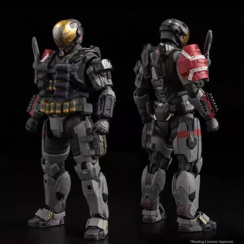 1/12 Scale Halo Action Figure Emile-A239 Articulated Action Figures PVC