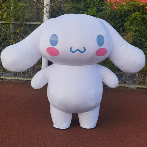 Giant Kuromi & My Melody Mascot Costume – Inflatable Hello Kitty Character Cosplay for Advertising, Carnival & Events