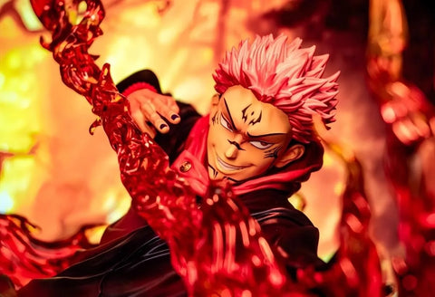 Jujutsu Kaisen Ryomen Sukuna Itadori Yuji Anime Figure Model Toy King Of The Curse Returns To The Extreme Battle Gift Collection