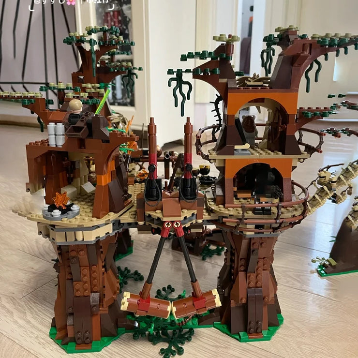 1990Pcs Ewoks Building Villages Blocks Set Model Kids Toy Bricks Kit