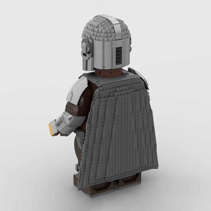 MOC The Mandalorian Mega Figure Model Star Wars Children Building Bricks 2174 Pcs