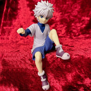 12cm Anime Figures Gon Freecss & Killua Zoldyck – Collectible PVC Action Dolls, 2-Piece Set for Birthday and Christmas Gifts