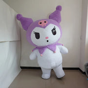 Giant Kuromi & My Melody Mascot Costume – Inflatable Hello Kitty Character Cosplay for Advertising, Carnival & Events