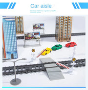 High-Speed Electric Train Set – Realistic Rail Model with Tracks for Kids to Assemble