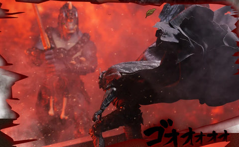 JLDZ Toy Berserk Legendary Black Swordsman Guts Action Figure Collectible