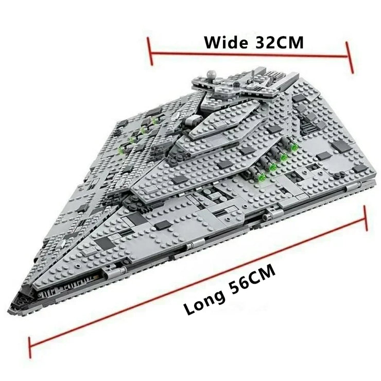 New Millennium Spaceship 1381 pieces – Force Awakens Star Destroyer Building Block Model Kit