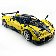 MOC 002 Super Sports Car Hypercar Huayra Model Building Blocks 4708 Pcs