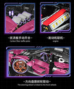 Modified Sports Car Model — 3,950-Piece Collector Build (Ages 14+)