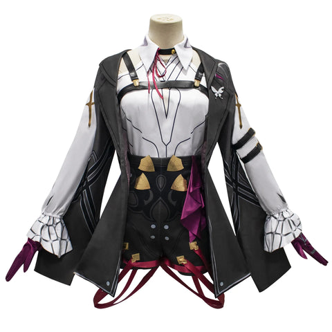 Honkai Star Rail Kafka Cosplay Costume with Wig and Uniform