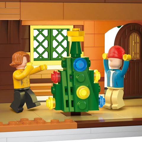 1481PCS Christmas House Building Blocks Set, Children&