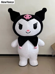 Giant Kuromi & My Melody Mascot Costume – Inflatable Hello Kitty Character Cosplay for Advertising, Carnival & Events