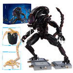 Xenomorph Model Ultimate Predator Action Figure Building Blocks Set Halloween DIY Aliens Toys for Kids Christmas Gifts Ornamant