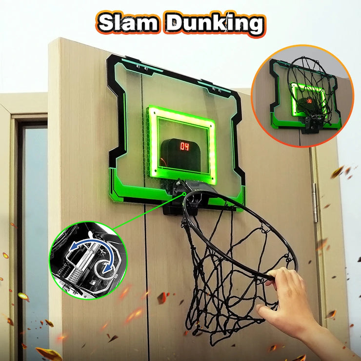 VATOS Mini Basketball Hoop Shooting Game Set Toy Electronic Score Board