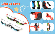 DORTALA Kids Bow and Arrow Set with 20 Suction Cup Arrows
