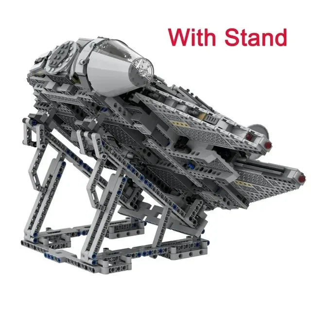 Large Millennium Ship Falcon 7541 Pieces UCS 75192 Building Blocks Bricks Toys