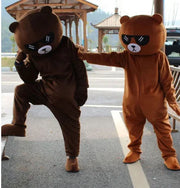Brown Bear Mascot Costume – Cartoon Animal Character Cosplay for Carnival, Events & Identity V Theme