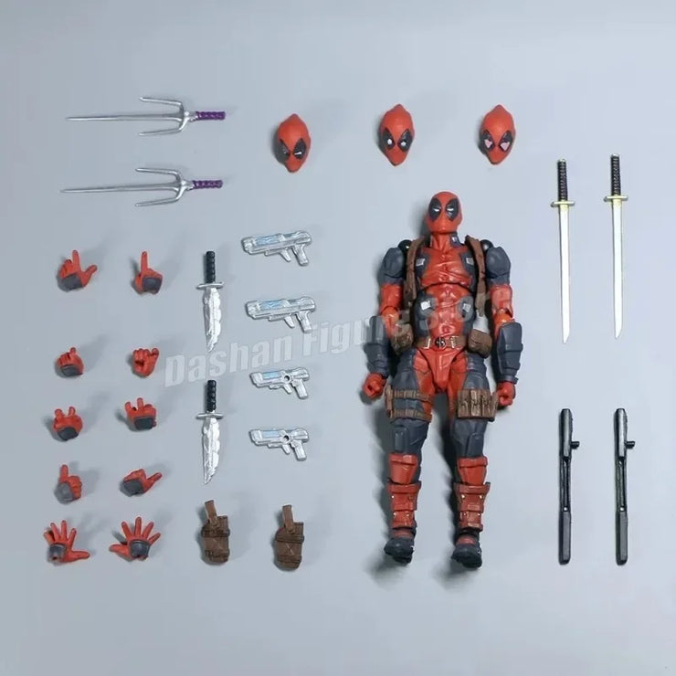 Amazing Yamaguchi Revoltech Agent Venom Action Figure – Superhero Eugene Thompson Model Toy, Perfect Gift Collection