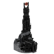 MOC Famous rings Movie Architecture Dark Tower Fortress of Sauron Barad-dur Ultimate Collection 5996 Pcs